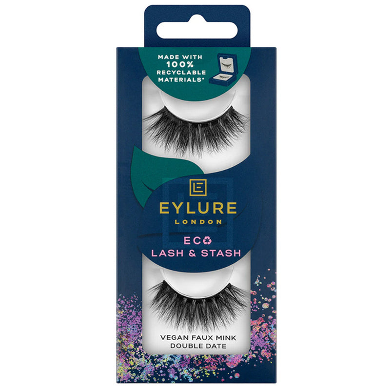 Eylure Eco Lash & Stash False Eyelashes Double Date