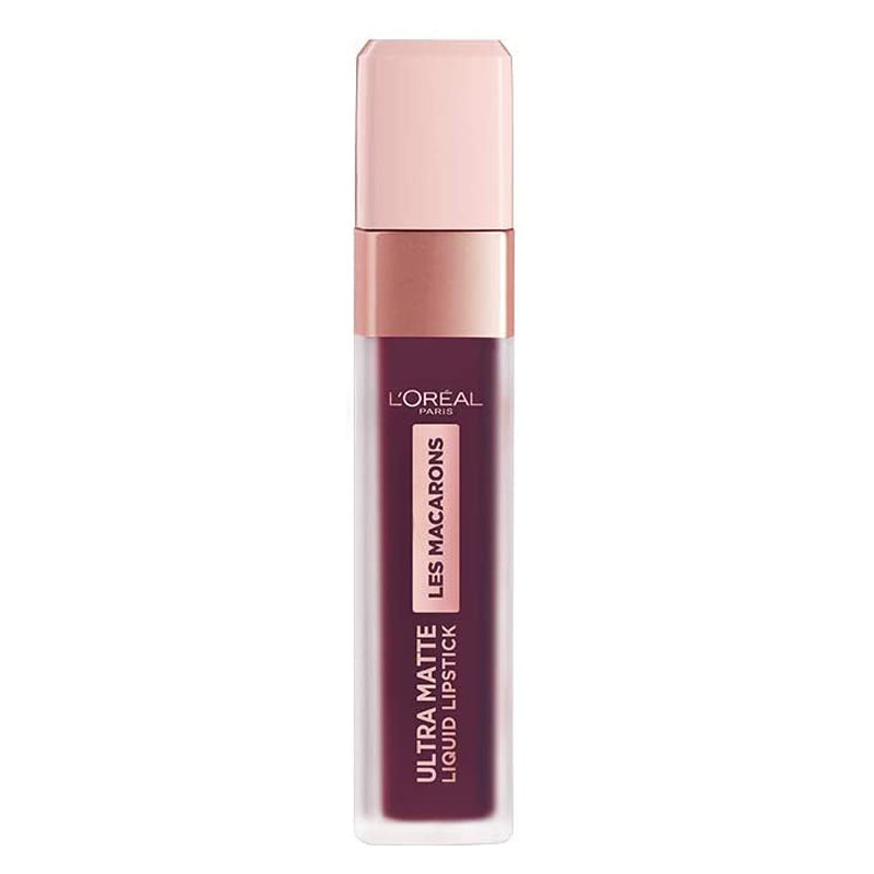 Loreal Les Chocolats Matte Liquid Lipstick 830 Blackcurrant Crush