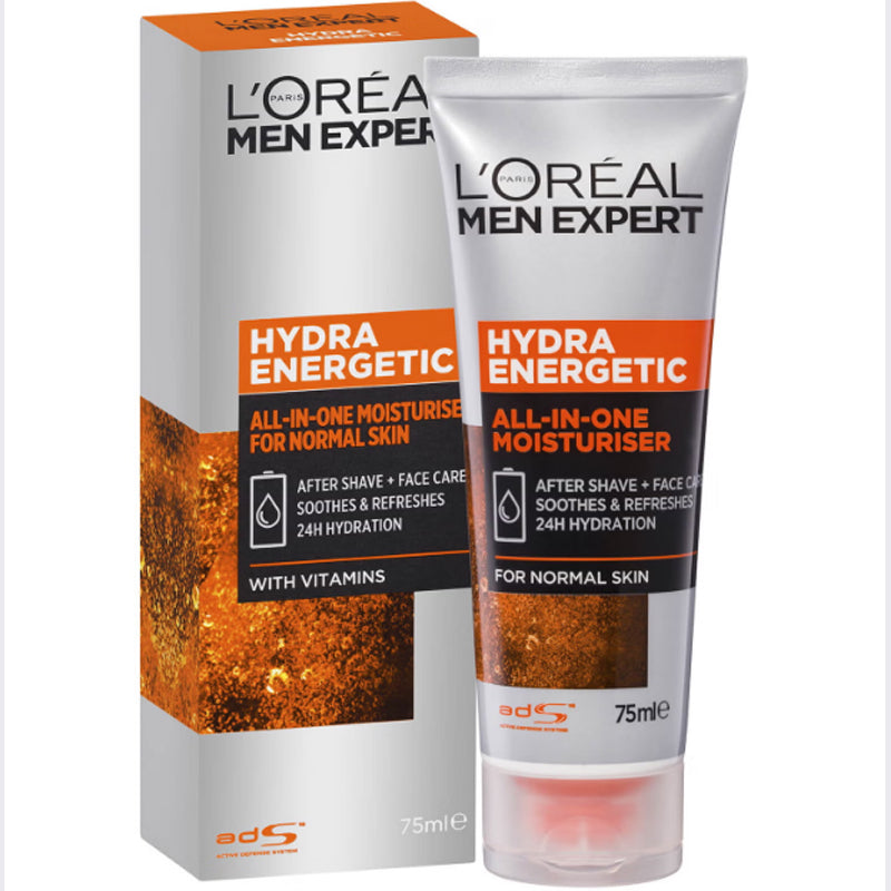 Loreal Men Expert Hydra Energetic All in One Moisturiser for Normal Skin 75mL