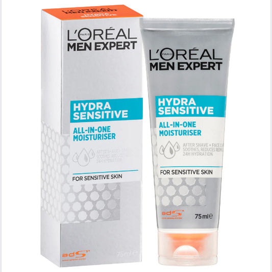 Loreal Men Expert Hydra-Sensitive All-in-One Moisturiser For Sensitive Skin 75ml