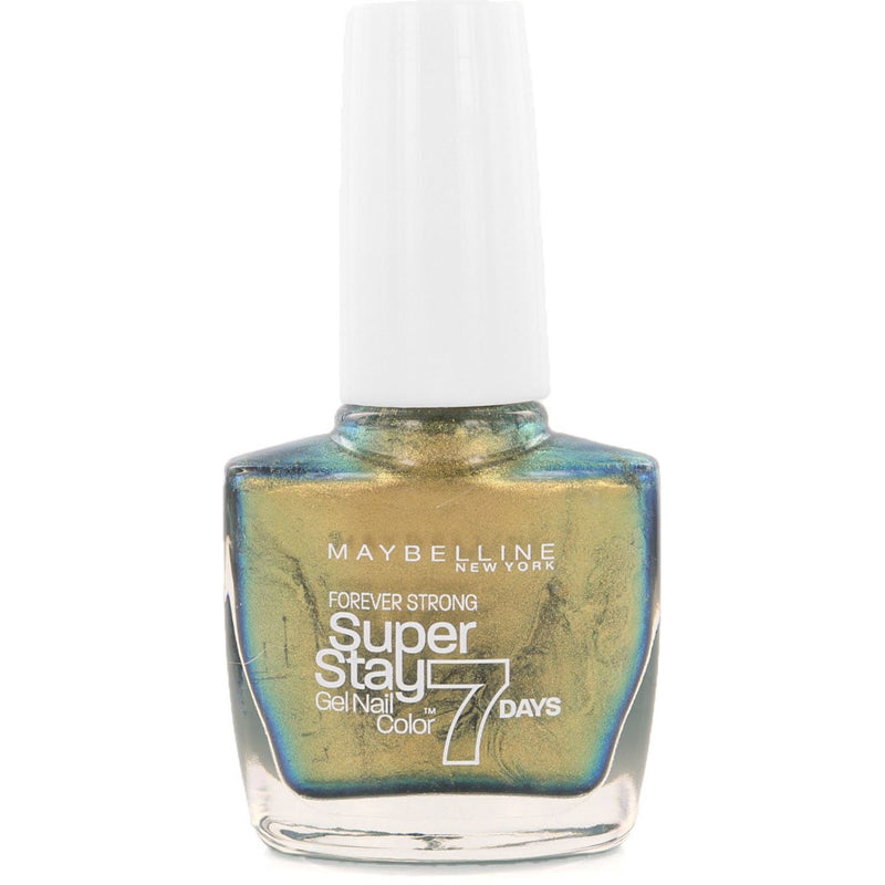 Maybelline Superstay 7 Days Nail Polish 861 Gold Emeralds