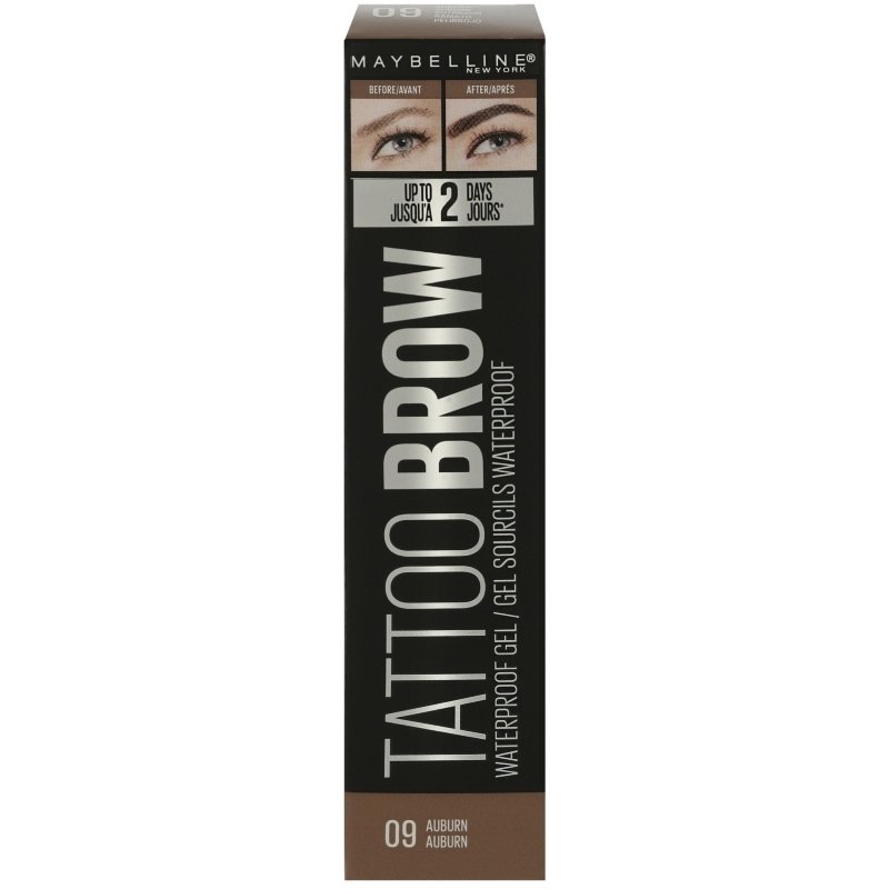 Maybelline Tattoo Brow Waterproof Gel 09 Auburn