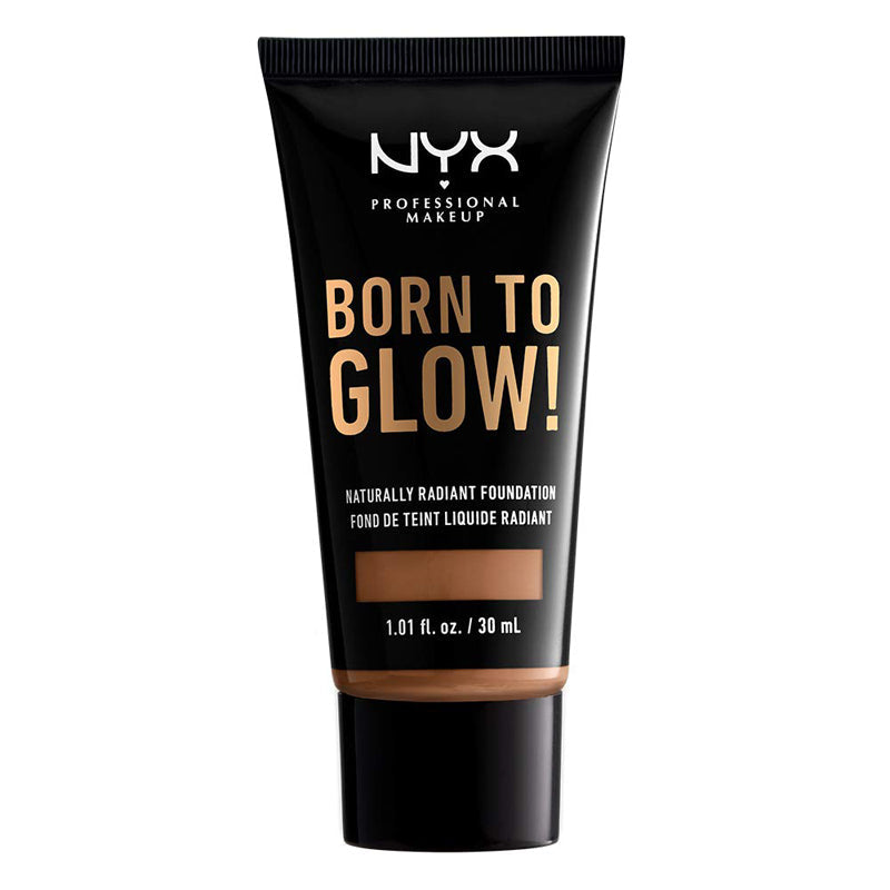 NYX Born To Glow Radiant Foundation Mahogany