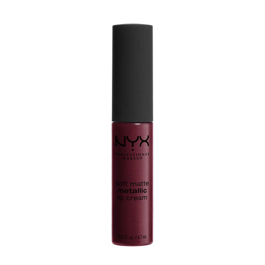 NYX Soft Matte Metallic Lip Cream Copenhagen