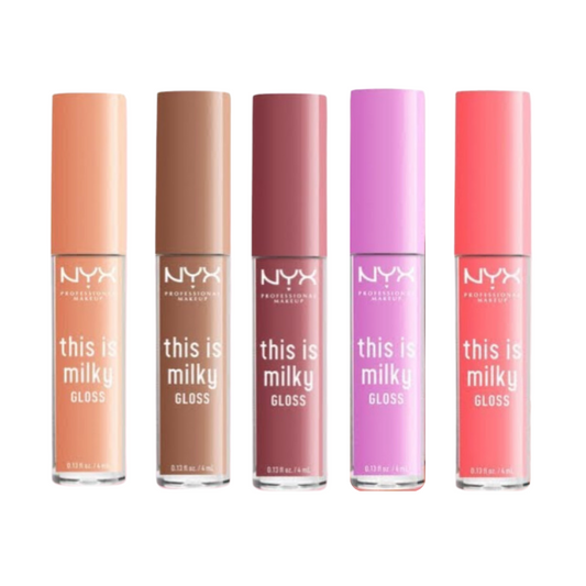 NYX Professional Makeup This Is Milky Gloss Set of 5 (4ml)