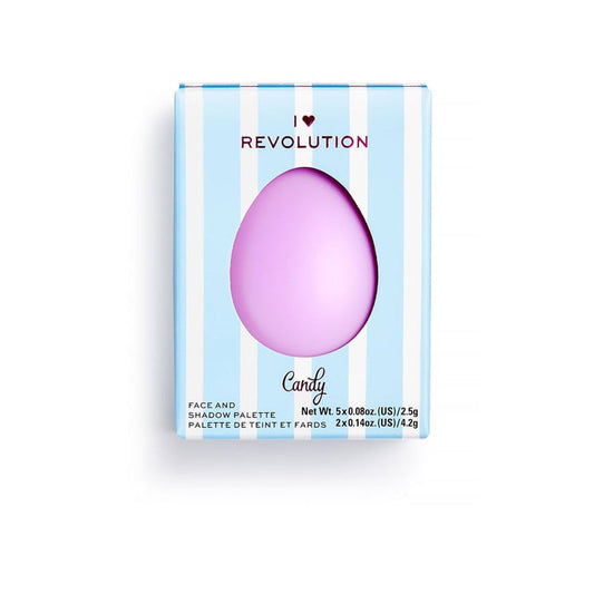 Revolution Candy Egg Face And Shadow Palette