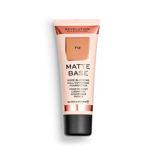 Revolution Matte Base Foundation F12