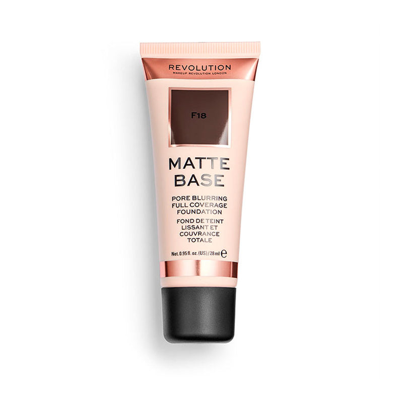 Revolution Matte Base Foundation F18