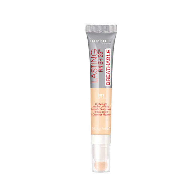 Rimmel Lasting Finish 25H Breathable Concealer 001 Light Ivory