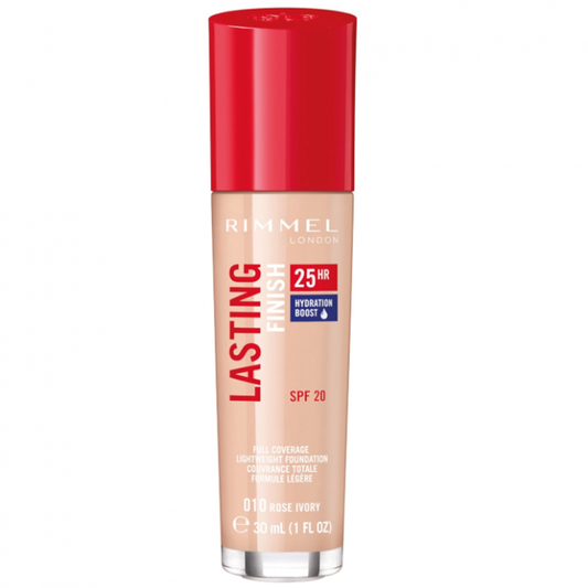 Rimmel Lasting Finish 25H Foundation 010 LIGHT PORCELAIN 30ml