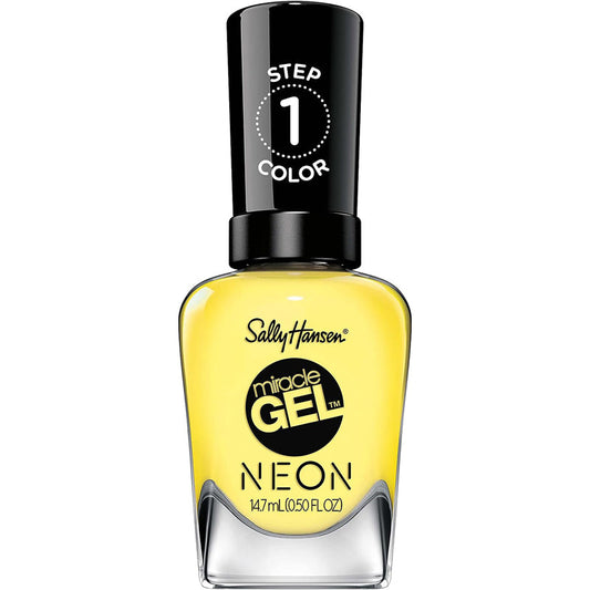 Sally Hansen Miracle Gel Nail Polish 884 Lemon Drop Pop