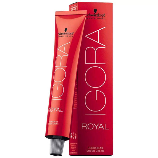 Schwarzkopf Igora Royal 6-12 Dark Blonde Cendre Ash Permanent Hair Colour 60ml