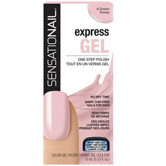 SensatioNail Express Gel Polish A Dozen Rosas