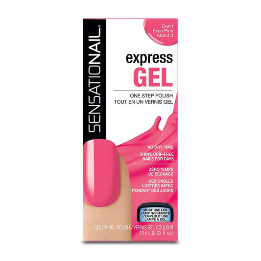 SensatioNail Express Gel Polish Dont Even Pink About It