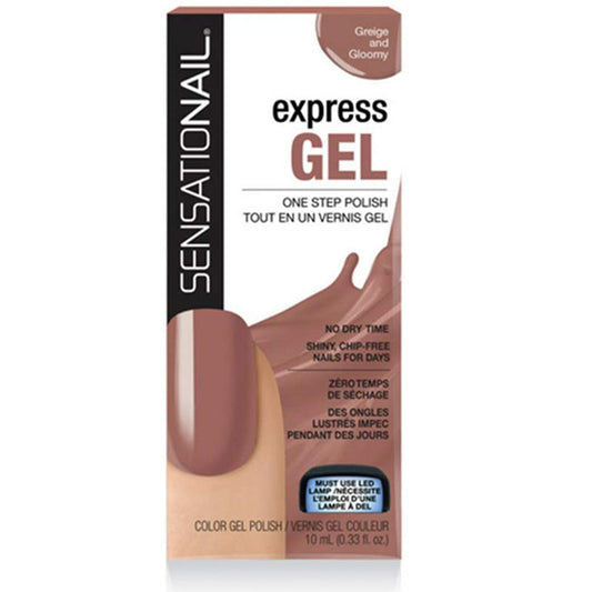 Sensationail Express Gel Polish Greige And Gloomy