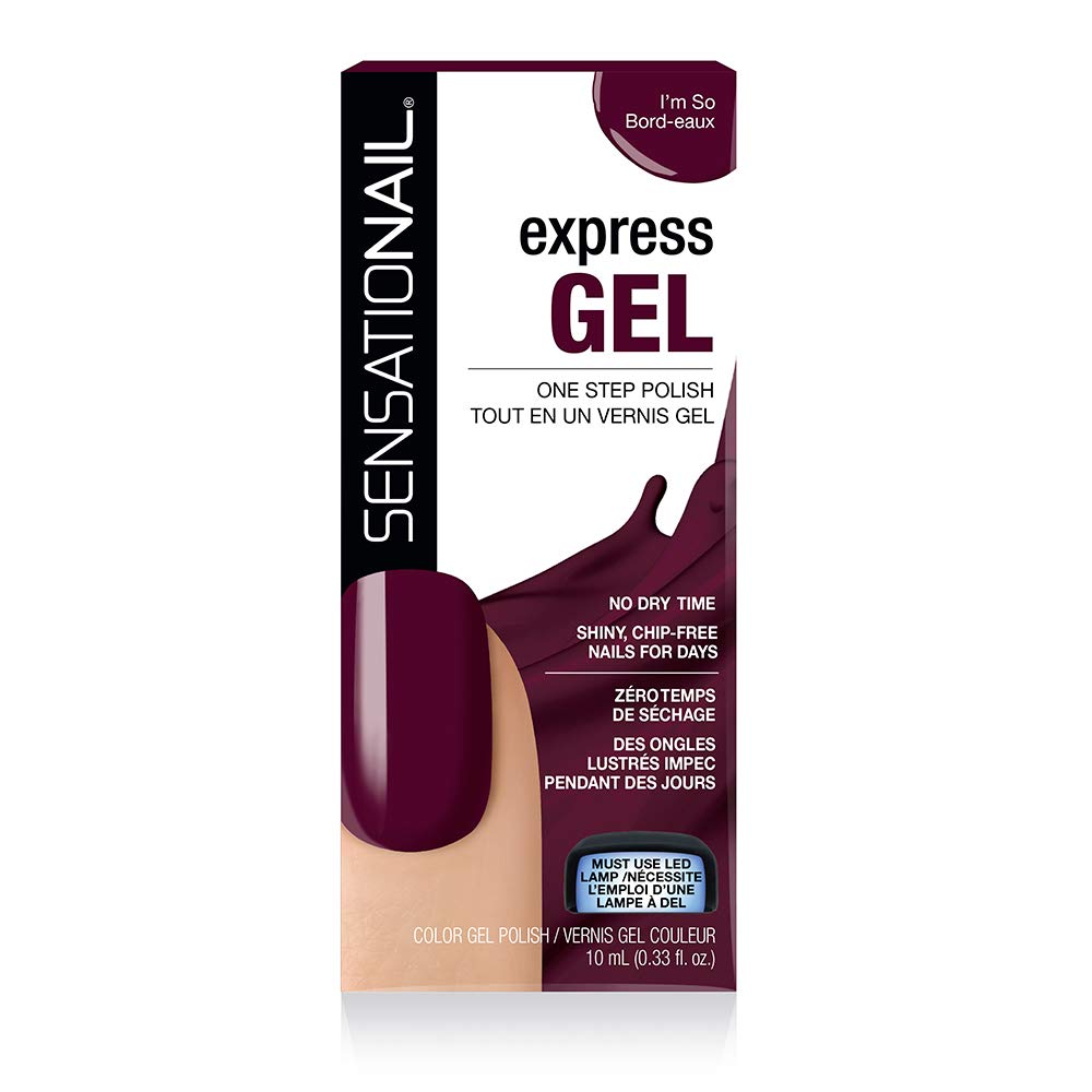 Sensationail Express Gel Polish I'M So Bord-Eaux