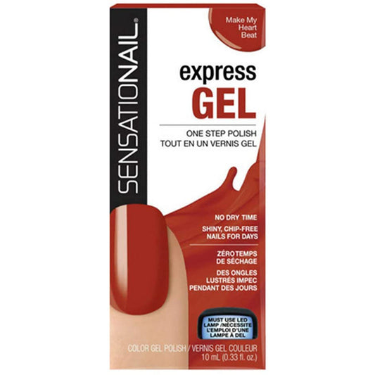 Sensationail Express Gel Polish Make My Heart Beet