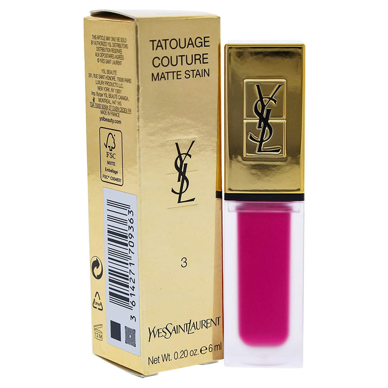 YSL Tatouage Couture Matte Stain 3 Rose Ink