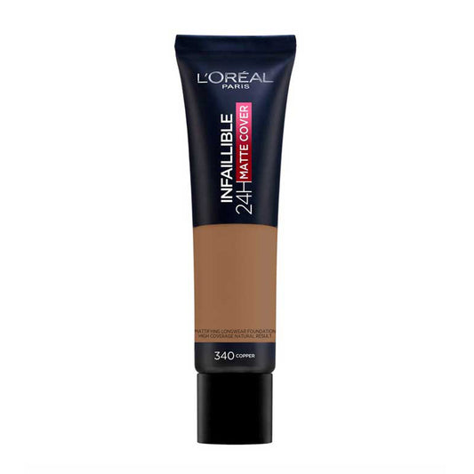 Loreal Infallible 24H Matte Cover Foundation 340 Copper