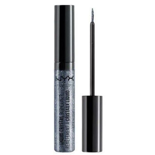 Nyx Liquid Crystal Glitter Body Liner LCL 107 Silver2