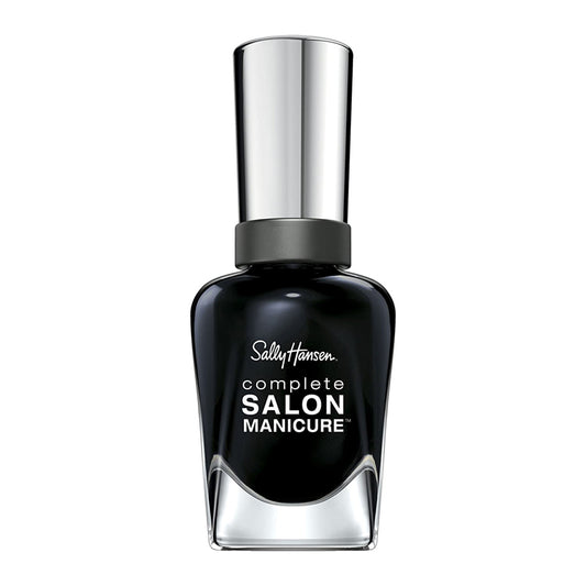 Sally Hansen Salon Manicure Nail Polish 016 To The Moon And Black